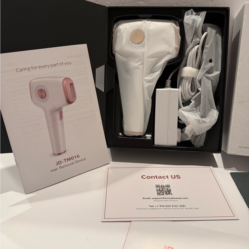 IPL Hair Removal with Ice Cooling Care Function